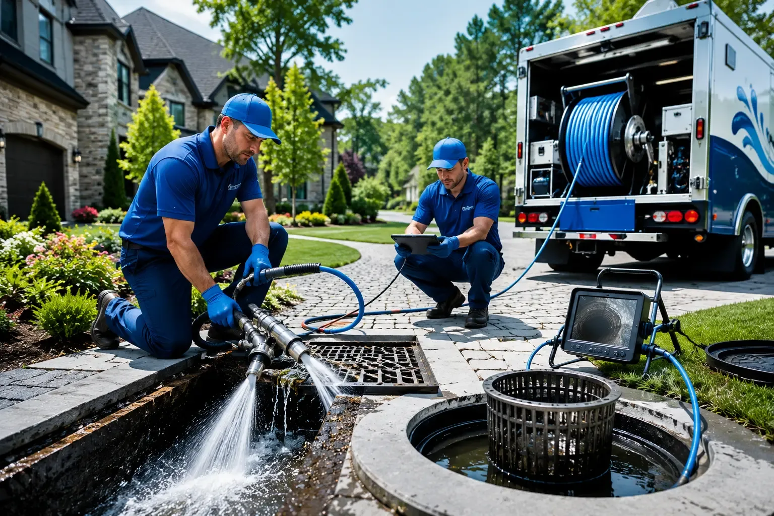 Local outdoor drain cleaning professionals in Fanwood, NJ